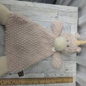 Demdaco Pink Unicorn One Piece Baby Blanket
